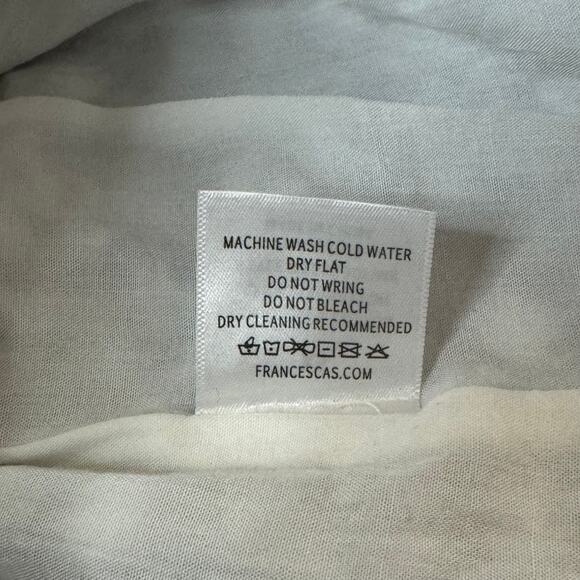 Mi Ami Francesca’s 100% Cotton Shell Embroidered tank size XS - Picture 3 of 8